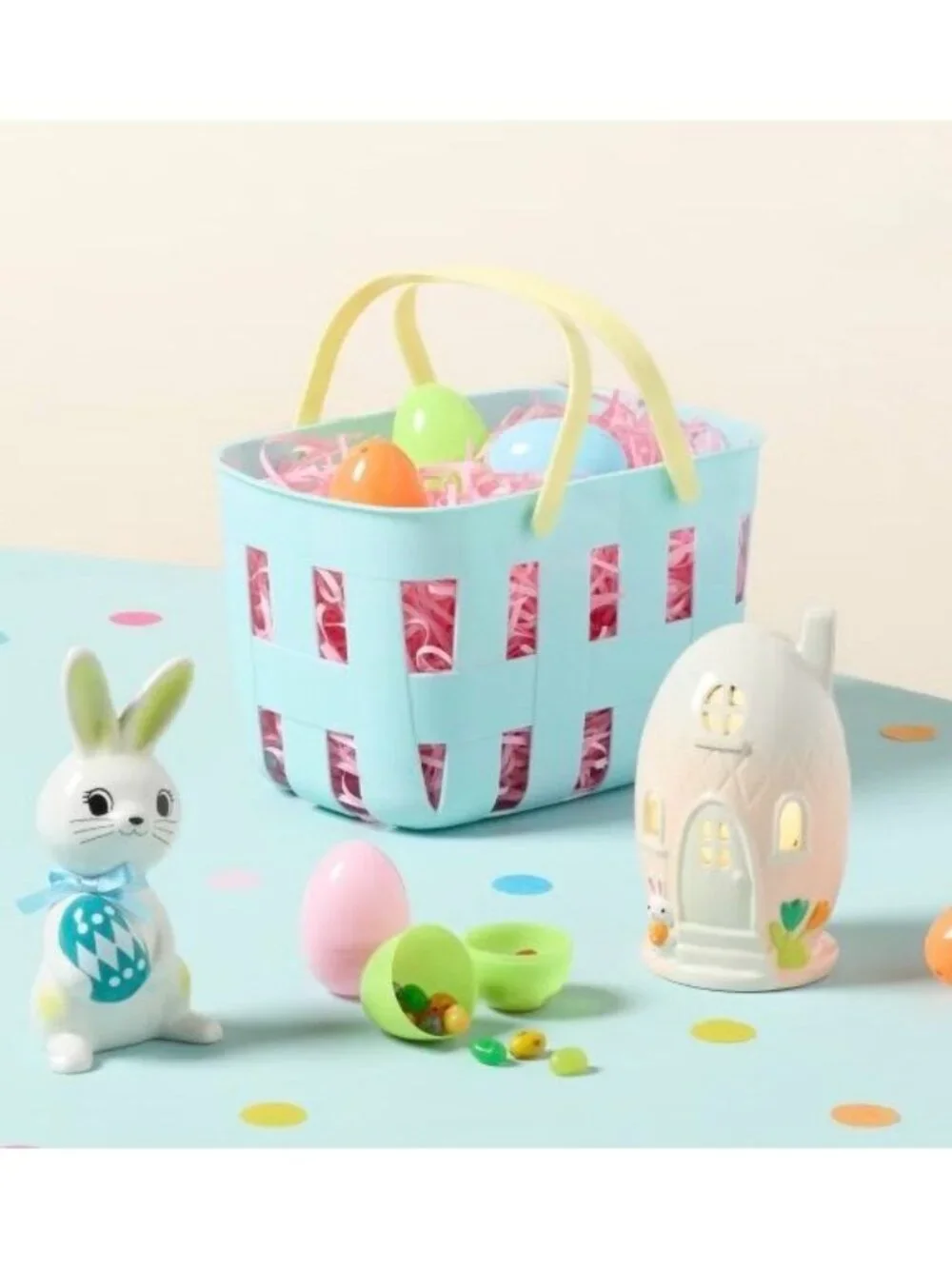 Target Lighted Polyresin Easter Egg Shaped House Lamp Spritz™ Decor
